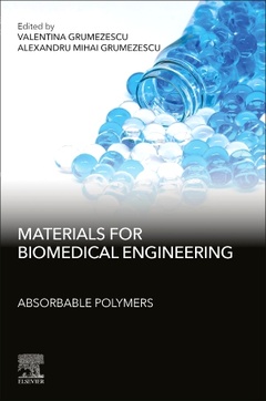 Couverture de l’ouvrage Materials for Biomedical Engineering: Absorbable Polymers
