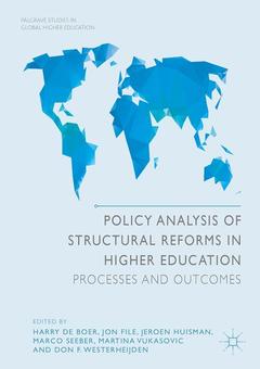 Couverture de l’ouvrage Policy Analysis of Structural Reforms in Higher Education