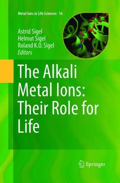 Cover of the book The Alkali Metal Ions: Their Role for Life