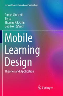Cover of the book Mobile Learning Design