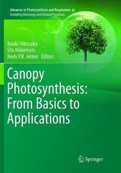 Couverture de l’ouvrage Canopy Photosynthesis: From Basics to Applications