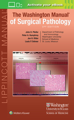 Couverture de l’ouvrage The Washington Manual of Surgical Pathology