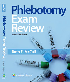 Couverture de l’ouvrage Phlebotomy Exam Review