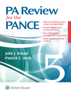 Couverture de l’ouvrage PA Review for the PANCE