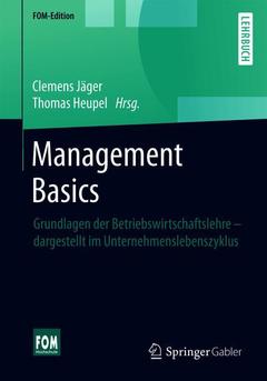 Couverture de l’ouvrage Management Basics