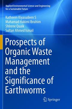 Couverture de l’ouvrage Prospects of Organic Waste Management and the Significance of Earthworms