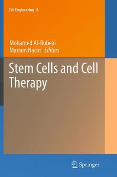 Couverture de l’ouvrage Stem Cells and Cell Therapy
