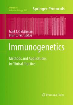 Couverture de l’ouvrage Immunogenetics