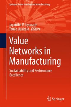 Couverture de l’ouvrage Value Networks in Manufacturing