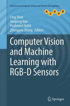 Couverture de l’ouvrage Computer Vision and Machine Learning with RGB-D Sensors