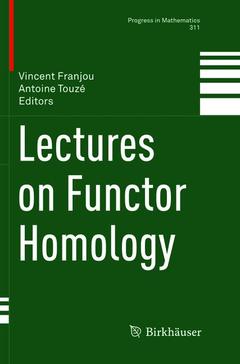 Couverture de l’ouvrage Lectures on Functor Homology