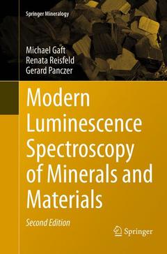 Couverture de l’ouvrage Modern Luminescence Spectroscopy of Minerals and Materials