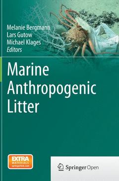 Couverture de l’ouvrage Marine Anthropogenic Litter