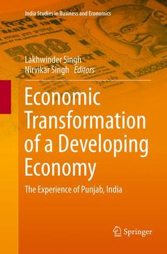 Couverture de l’ouvrage Economic Transformation of a Developing Economy