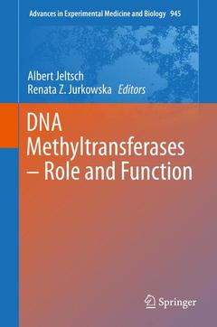 Couverture de l’ouvrage DNA Methyltransferases - Role and Function