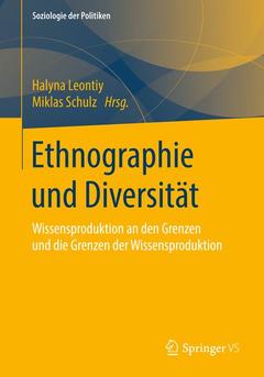 Cover of the book Ethnographie und Diversität