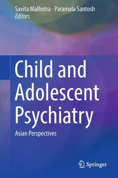 Couverture de l’ouvrage Child and Adolescent Psychiatry