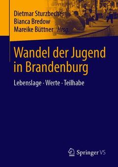 Couverture de l’ouvrage Wandel der Jugend in Brandenburg