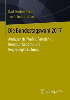 Couverture de l’ouvrage Die Bundestagswahl 2017