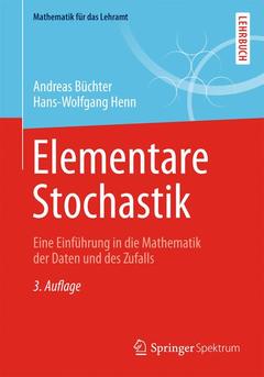 Cover of the book Elementare Stochastik