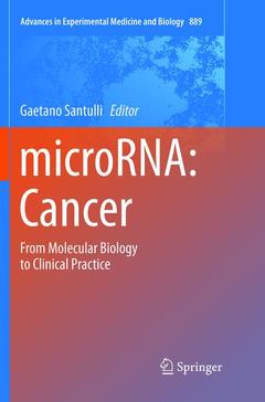 Cover of the book microRNA: Cancer