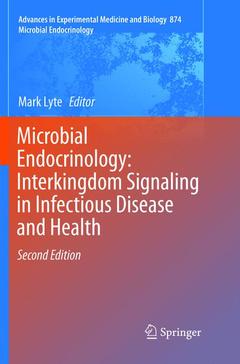 Couverture de l’ouvrage Microbial Endocrinology: Interkingdom Signaling in Infectious Disease and Health