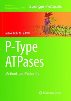Couverture de l’ouvrage P-Type ATPases