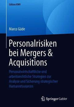 Couverture de l’ouvrage Personalrisiken bei Mergers & Acquisitions