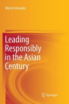Couverture de l’ouvrage Leading Responsibly in the Asian Century