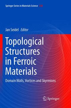Couverture de l’ouvrage Topological Structures in Ferroic Materials