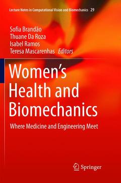 Couverture de l’ouvrage Women's Health and Biomechanics