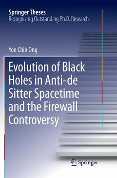 Couverture de l’ouvrage Evolution of Black Holes in Anti-de Sitter Spacetime and the Firewall Controversy