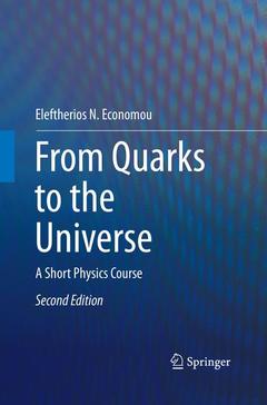 Couverture de l’ouvrage From Quarks to the Universe
