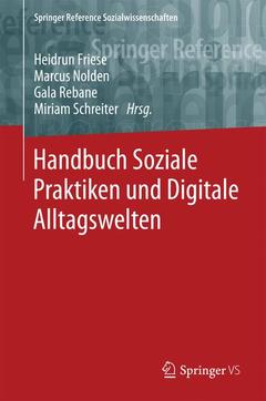 Cover of the book Handbuch Soziale Praktiken und Digitale Alltagswelten