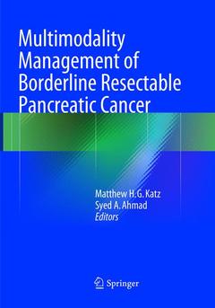 Cover of the book Multimodality Management of Borderline Resectable Pancreatic Cancer