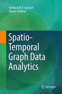 Couverture de l’ouvrage Spatio-Temporal Graph Data Analytics