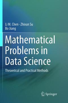 Couverture de l’ouvrage Mathematical Problems in Data Science