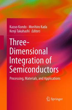 Cover of the book Three-Dimensional Integration of Semiconductors