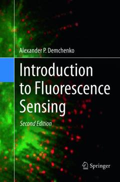 Couverture de l’ouvrage Introduction to Fluorescence Sensing
