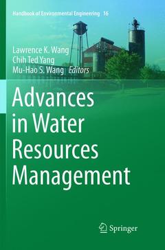 Couverture de l’ouvrage Advances in Water Resources Management