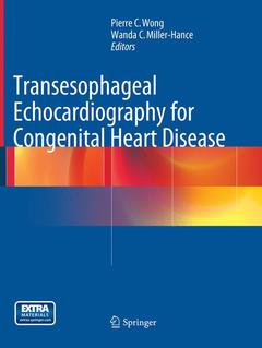 Couverture de l’ouvrage Transesophageal Echocardiography for Congenital Heart Disease