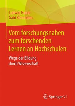 Couverture de l’ouvrage Vom forschungsnahen zum forschenden Lernen an Hochschulen