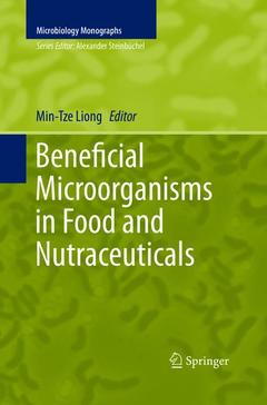Couverture de l’ouvrage Beneficial Microorganisms in Food and Nutraceuticals