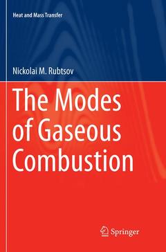 Couverture de l’ouvrage The Modes of Gaseous Combustion