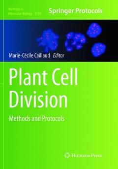 Couverture de l’ouvrage Plant Cell Division