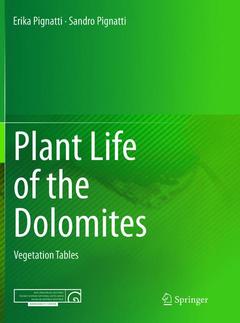 Couverture de l’ouvrage Plant Life of the Dolomites