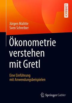 Couverture de l’ouvrage Ökonometrie verstehen mit Gretl