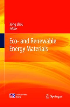 Couverture de l’ouvrage Eco- and Renewable Energy Materials