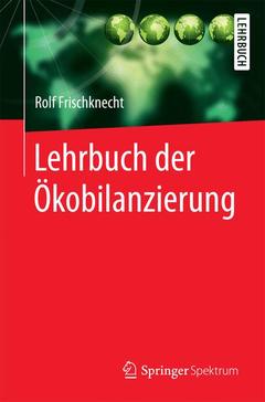 Cover of the book Lehrbuch der Ökobilanzierung