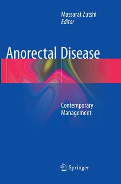 Couverture de l’ouvrage Anorectal Disease